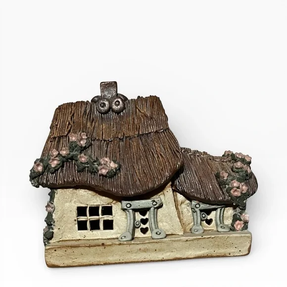 Rare Vintage Windy Meadows Pottery Tattersall Cottage 1993 #/ 356 KP Stamped - Picture 3 of 15